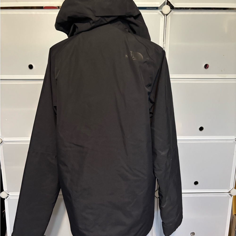 The North Face Charcoal Hooded Jacket - Picture 3 of 4
